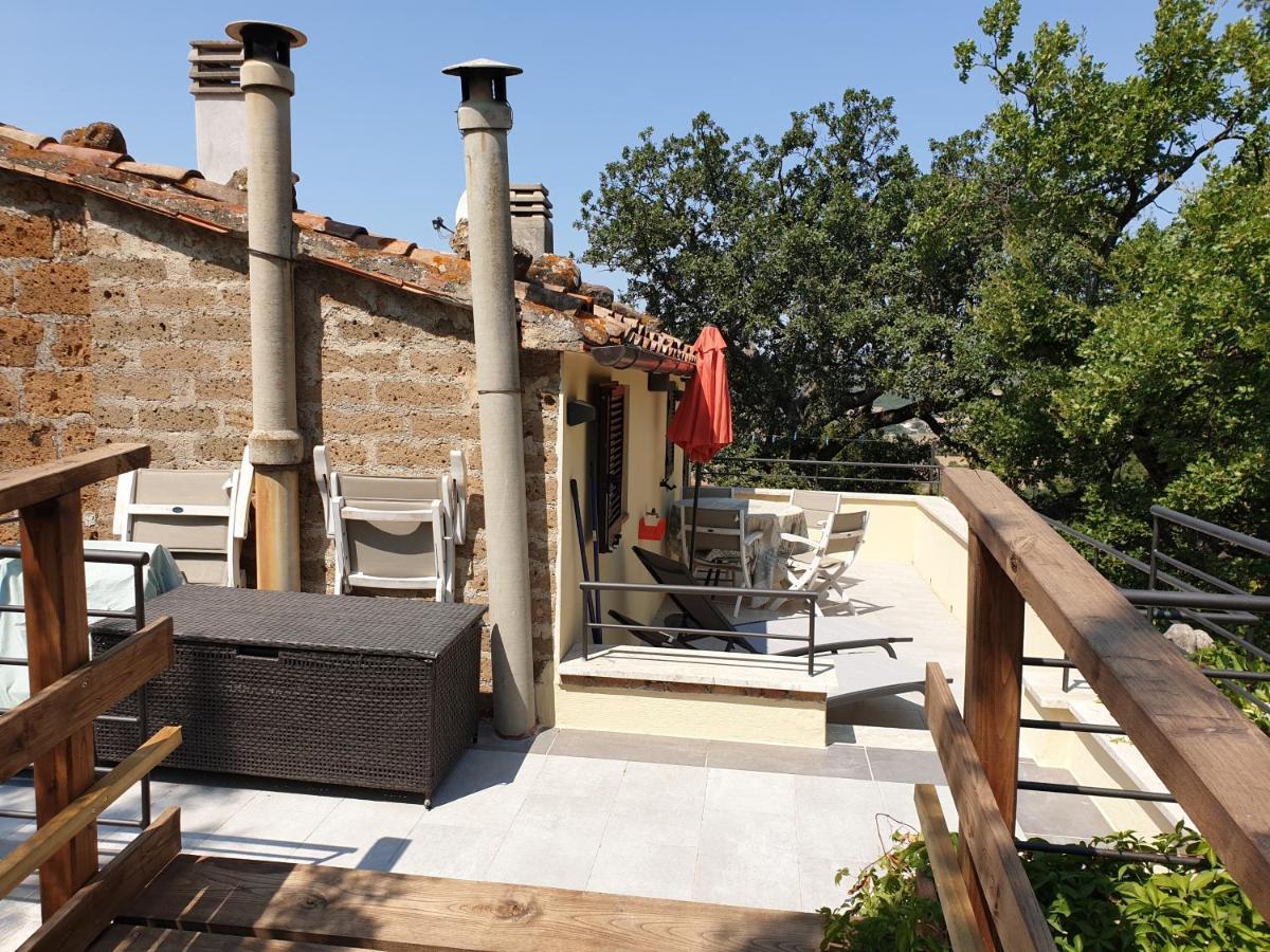 Le Querciolaie Monte Cavallo - Upper Apartment Saturnia Exteriör bild